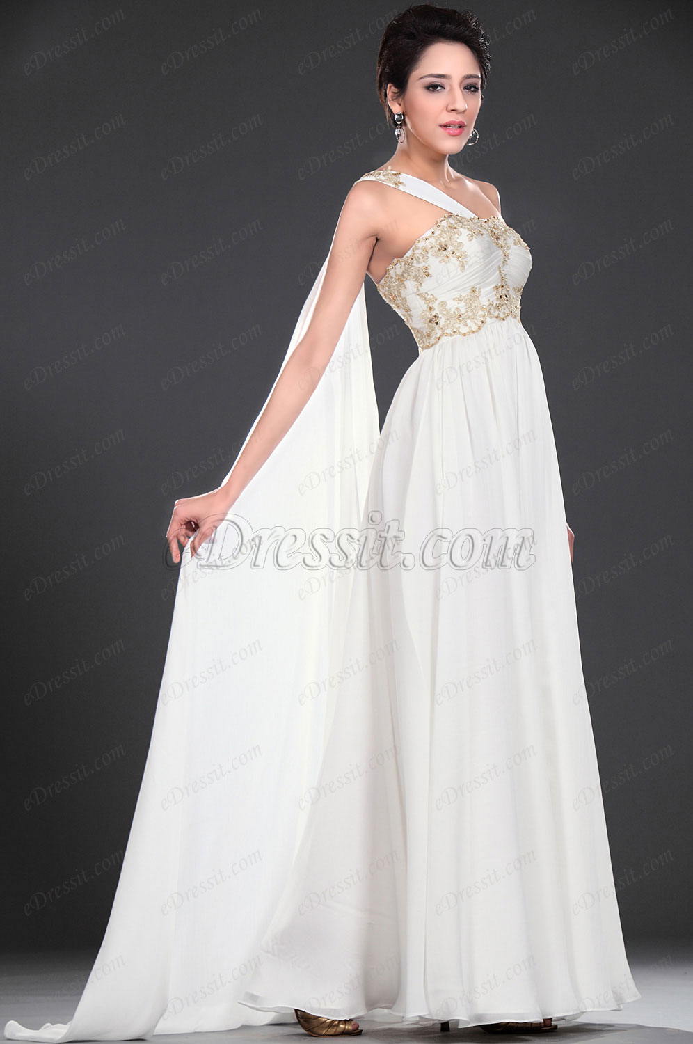 Spitze Lace Ein Schluter Abendkleid