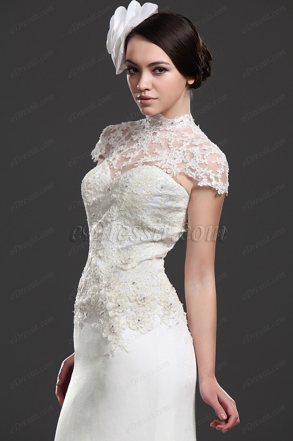 Elegant Lace Wedding Gown