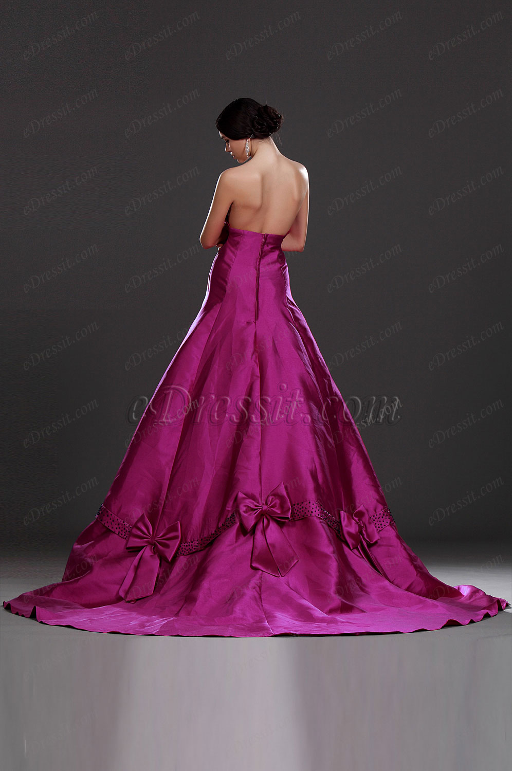 New Stylish Strapless Ball Gown