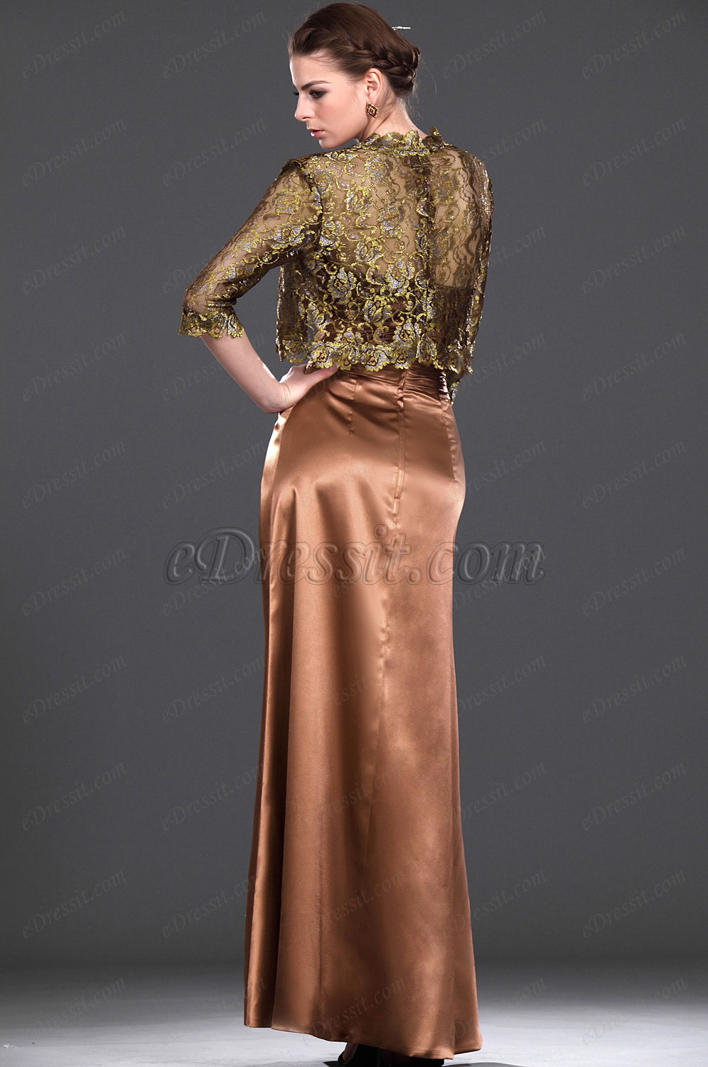 Neu Verlockend Zwei Stücke Kleid für Braut’s Mutter