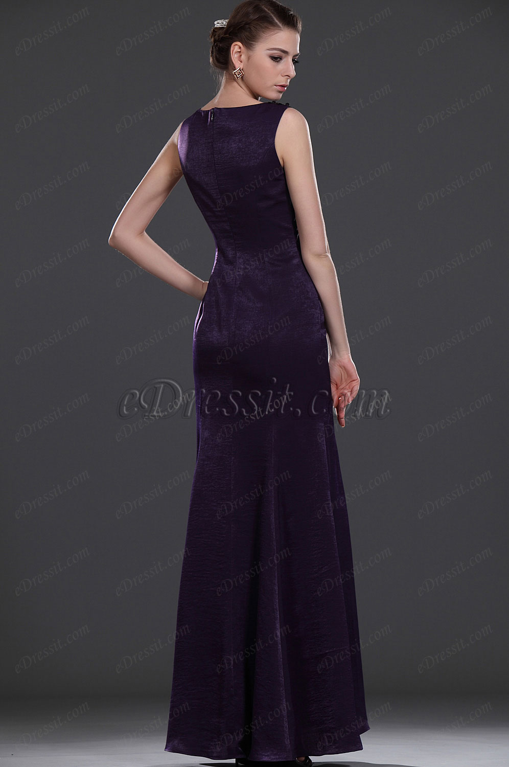New Elegant Full Length Mother of Bride Dress