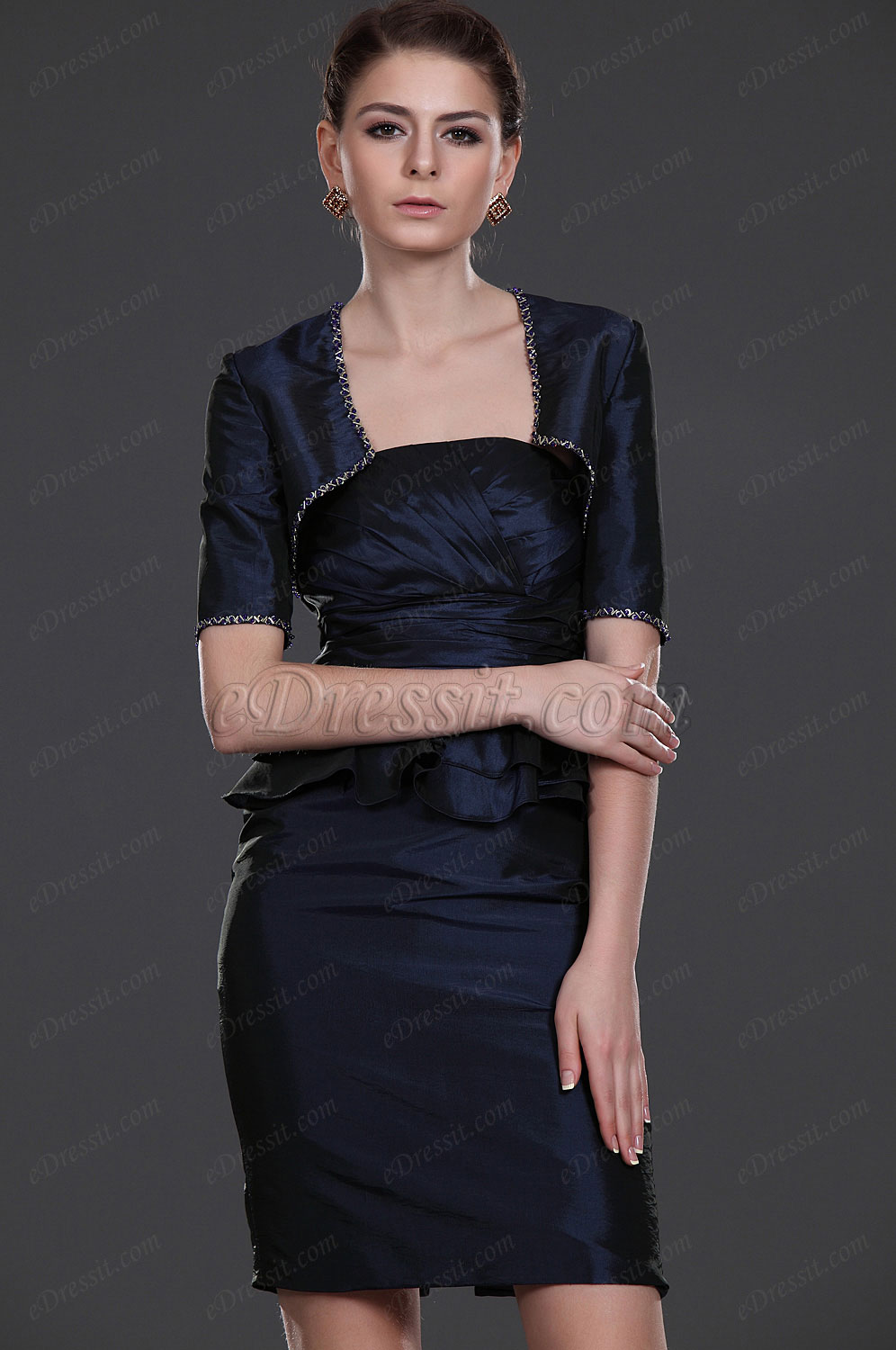 New Charming Graceful Two Piece Mother Dress