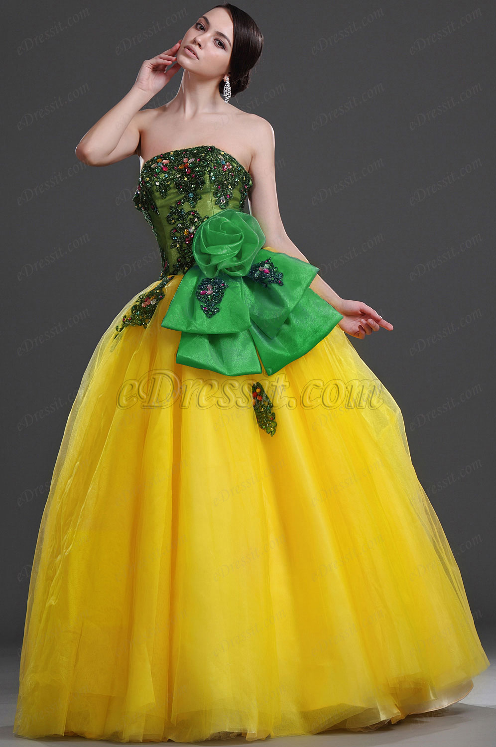 Neue Artikel Wunderbares Trägerlos Abiballkleid Abendkleid