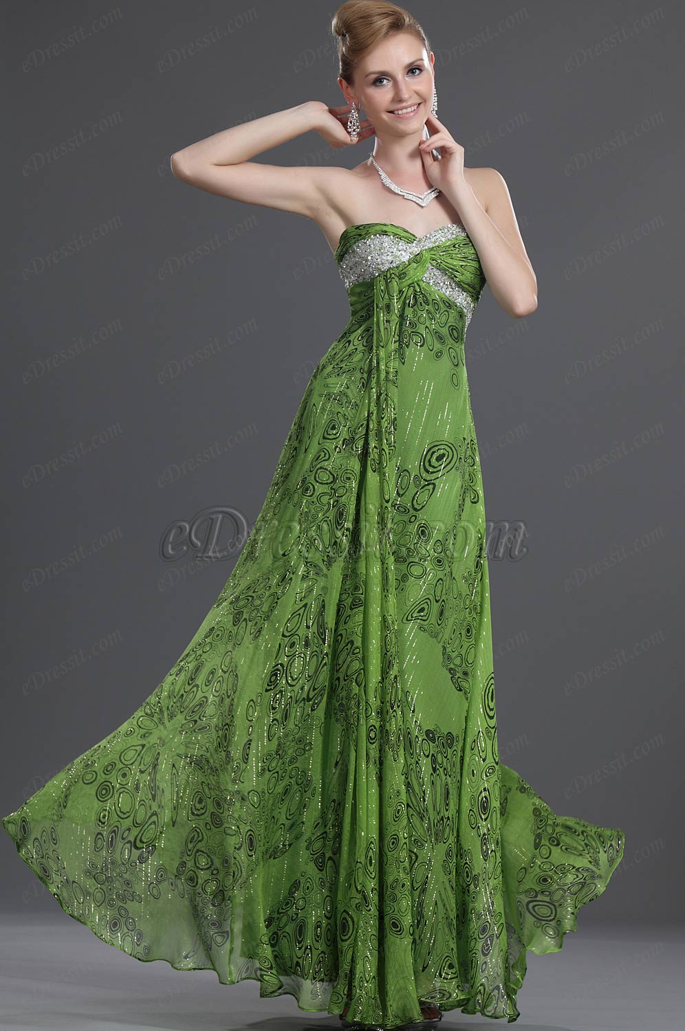 Bustier 100% Soie Robe de Soirée