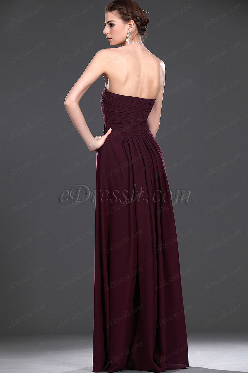 New Elegant Full Length Mother of the Bride Dress