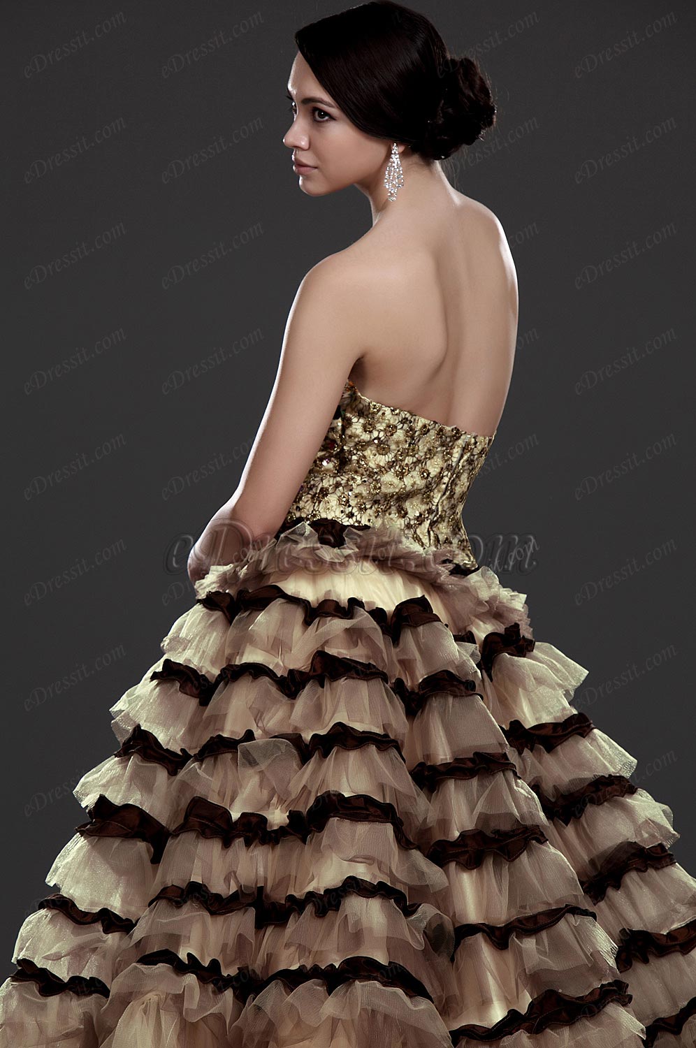 Neue Artikel Elengenzes Trägerlos Abiballkleid Abendkleid