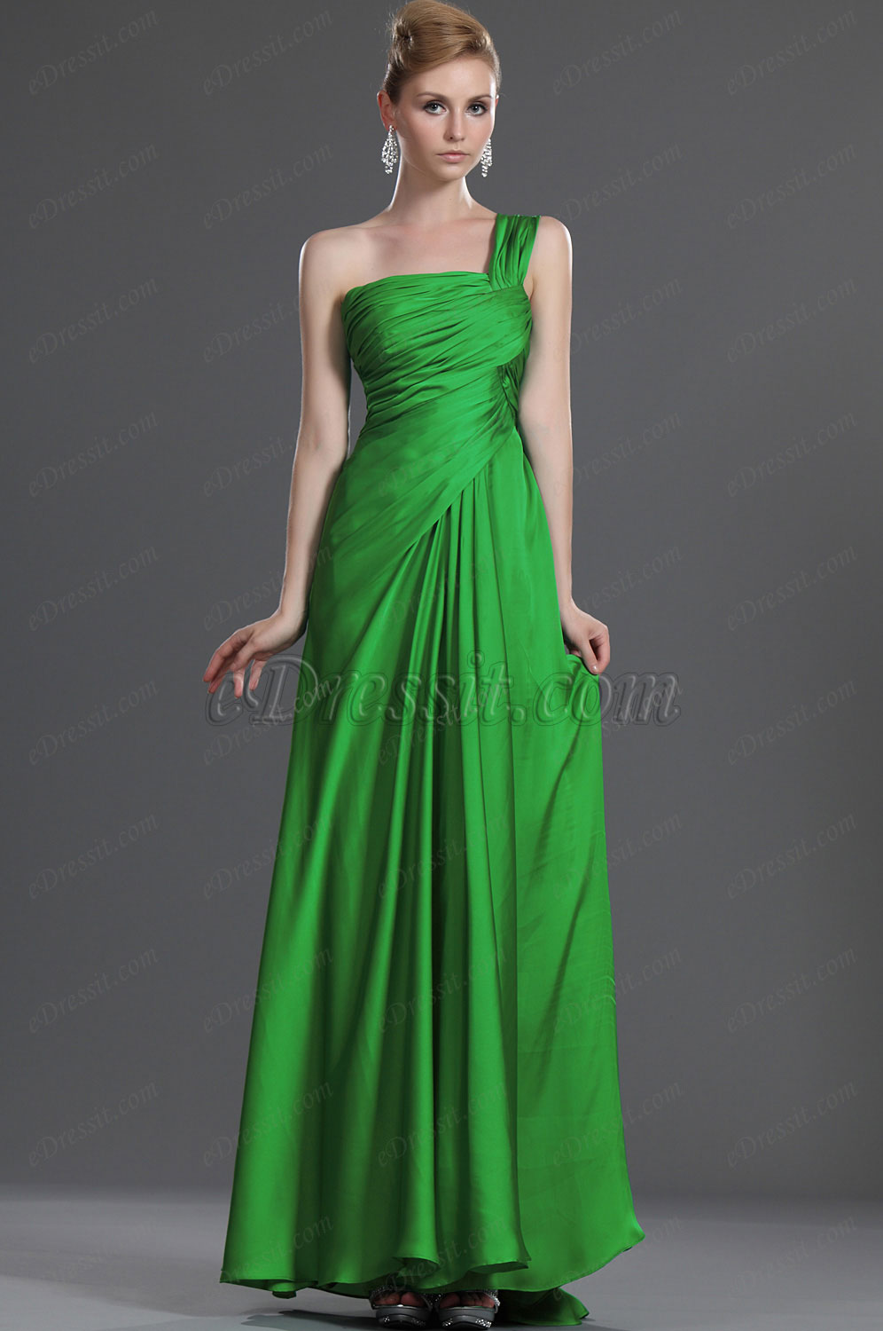 New Hot Style One Shoulder Evening Dress