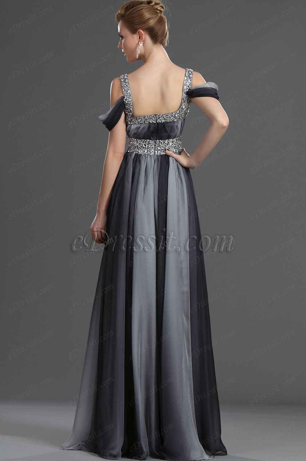 Новое модное вечернее платье с бисером