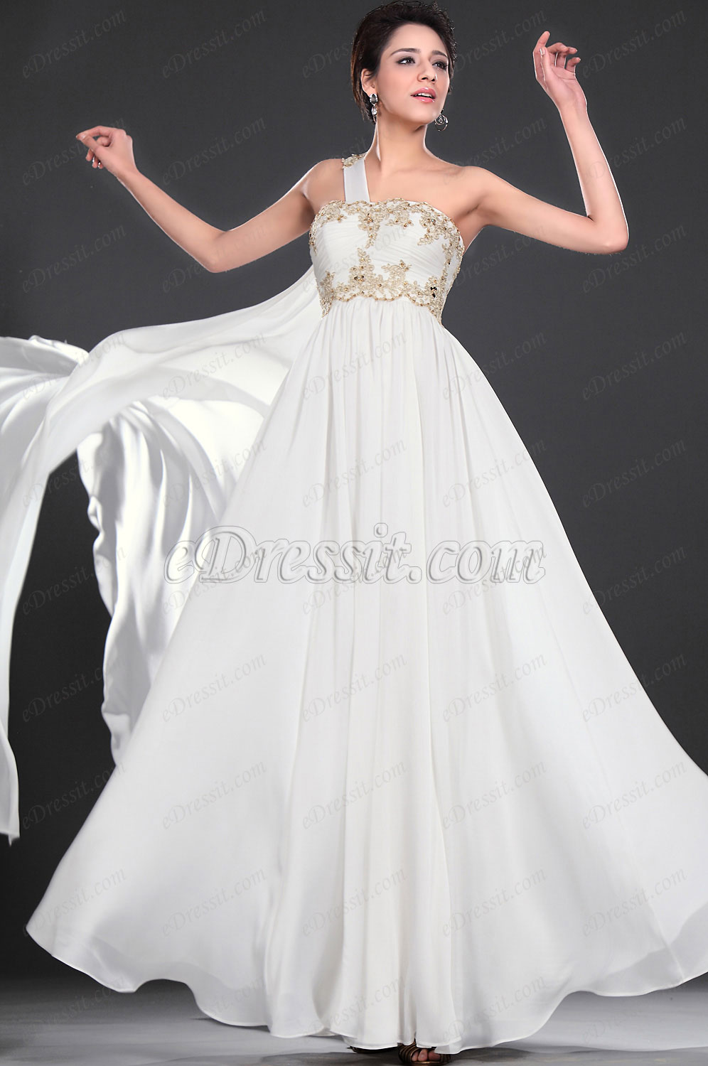 Spitze Lace Ein Schluter Abendkleid