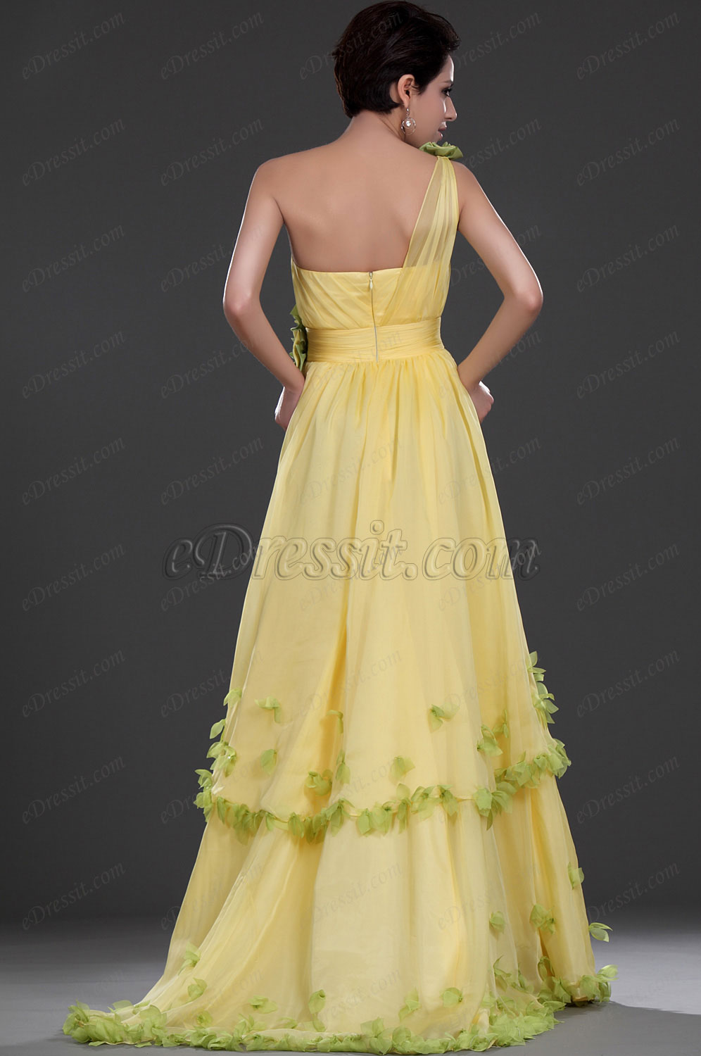 Neue Artikel Attraktiv Ein Schulter Abendkleid