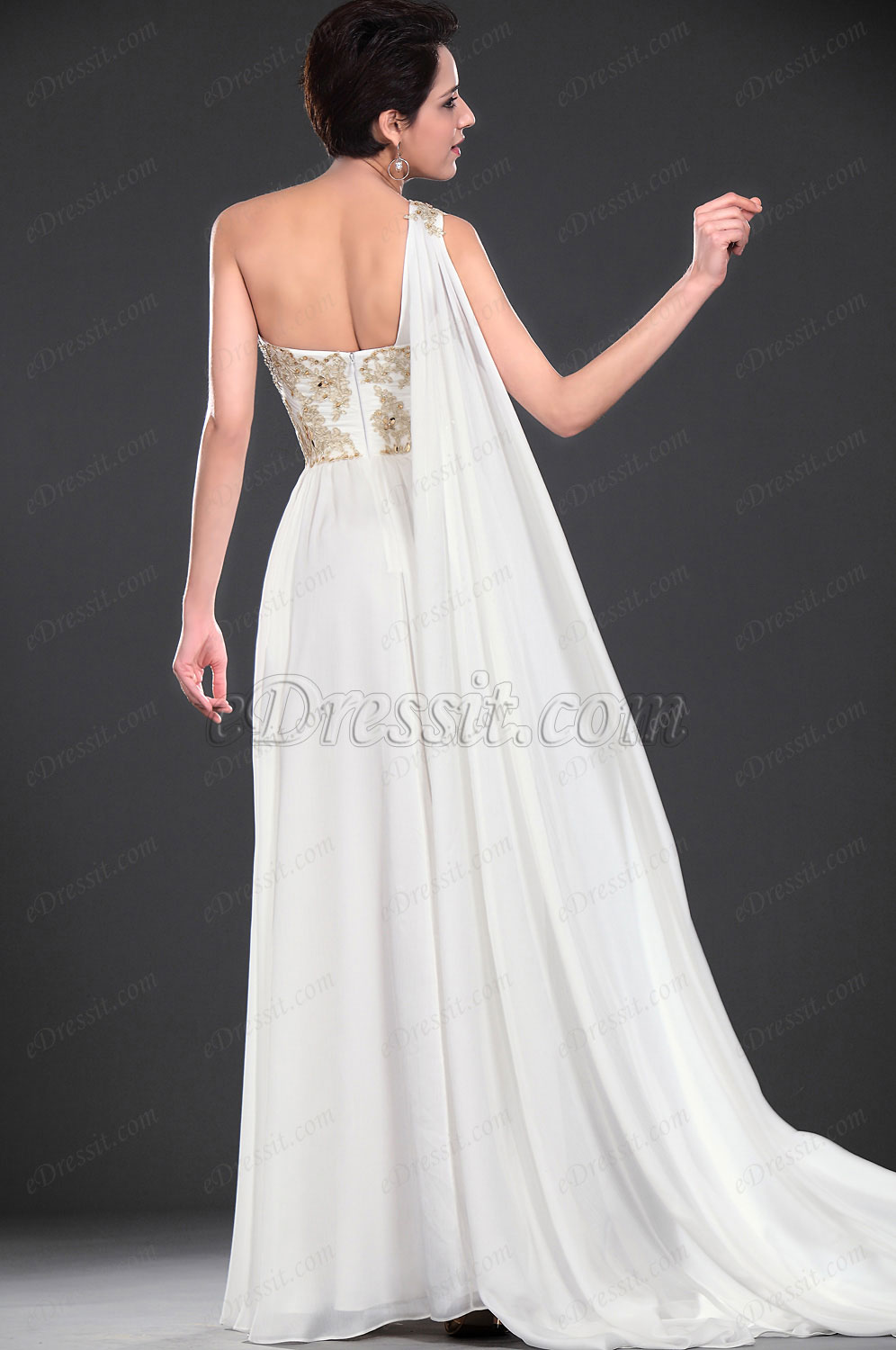 Spitze Lace Ein Schluter Abendkleid