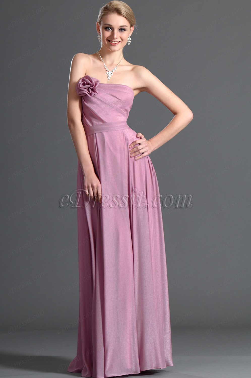 Sin Tirante Vestido de Dama de Honor