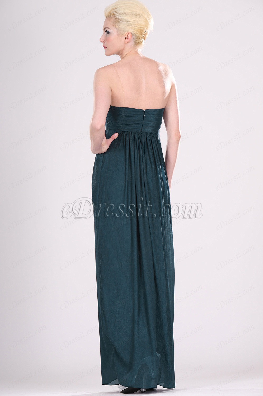 Clearance Sale !  Attractive Strapless Evening Dress