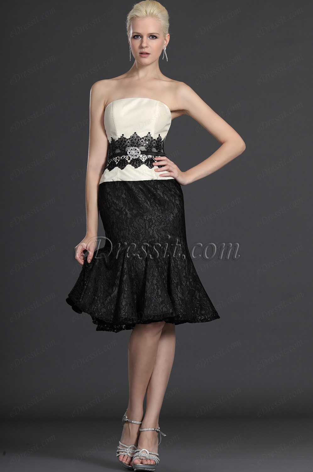 Eleganz Zwei Stücke Kleider der Mutter von Braut