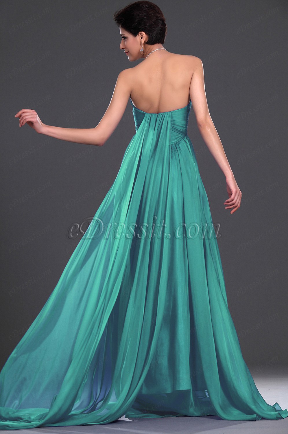 Clearance Sale ! New Strapless Evening Dress
