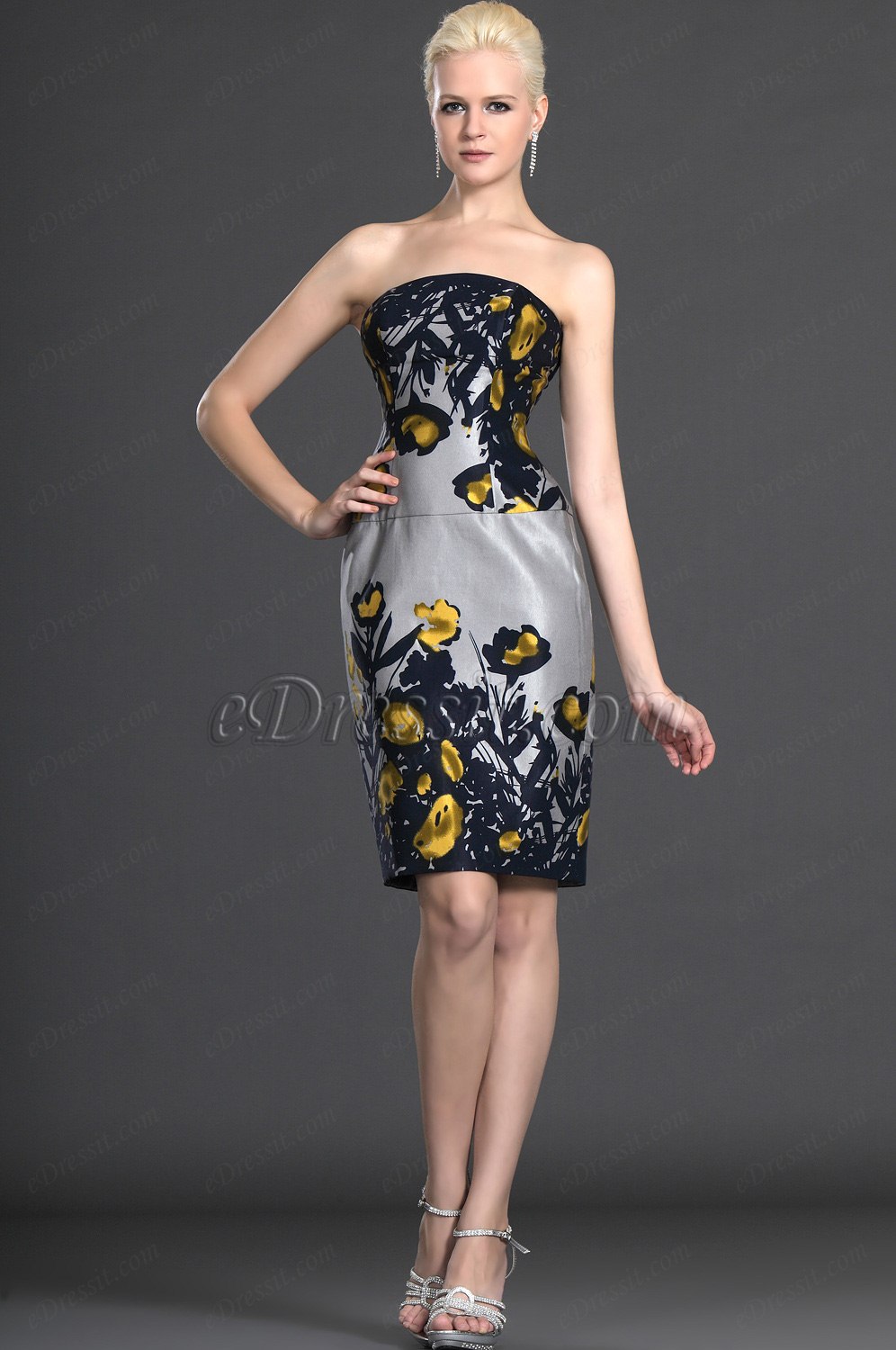 2012 New Arrival Two Pieces Gray Mother of the Bride Dress