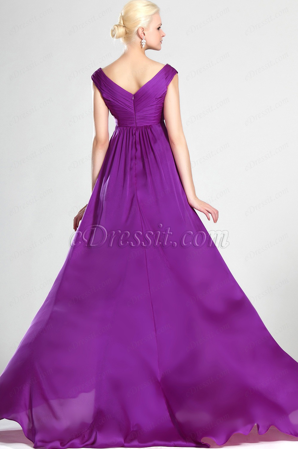 V-col Robe de soirée