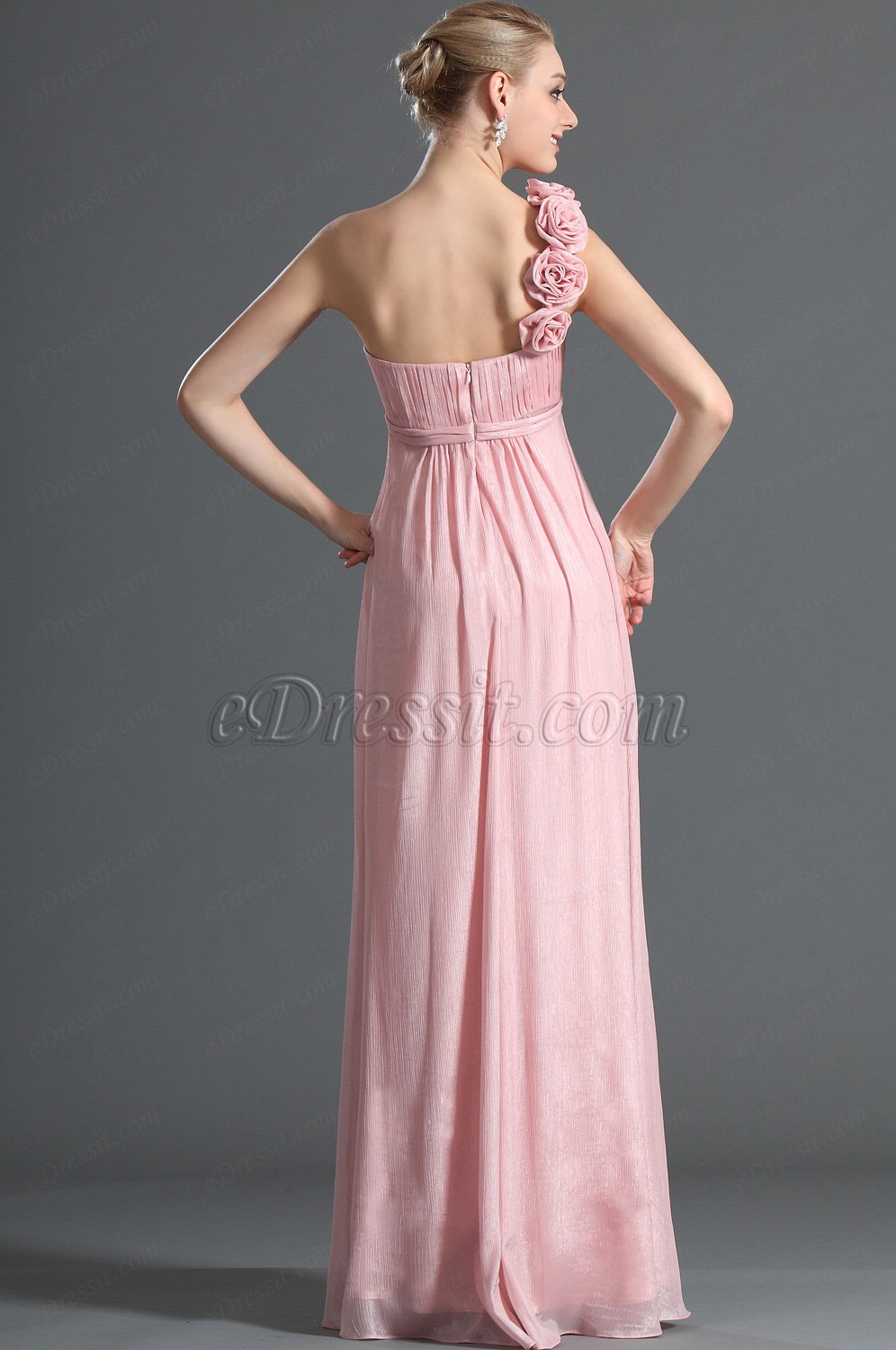 One shoulder Bridesmaid Dress