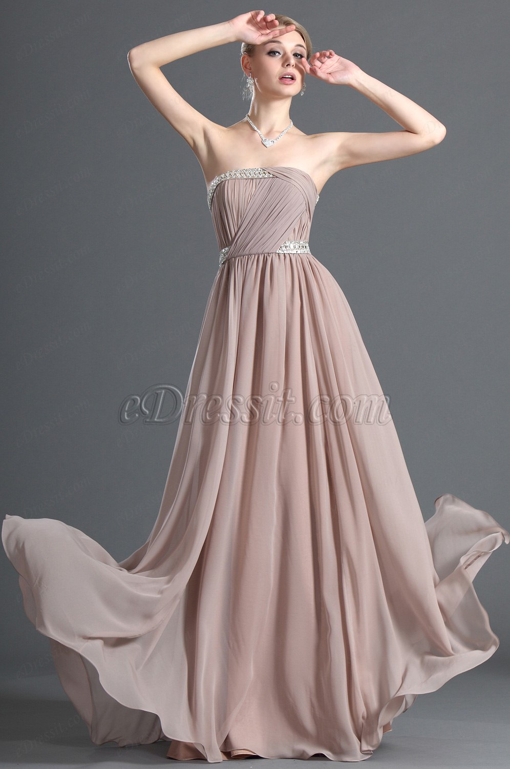 Nouveaute Bustier Robe de Soirée Romantique