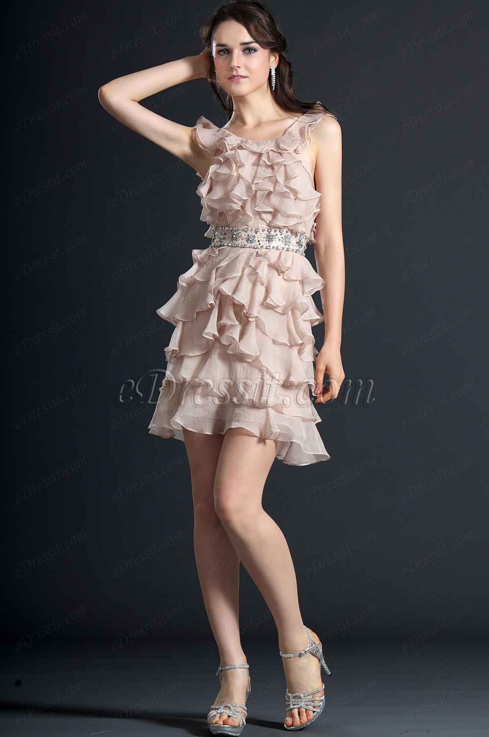 Agréable Licou Robe de Cocktail