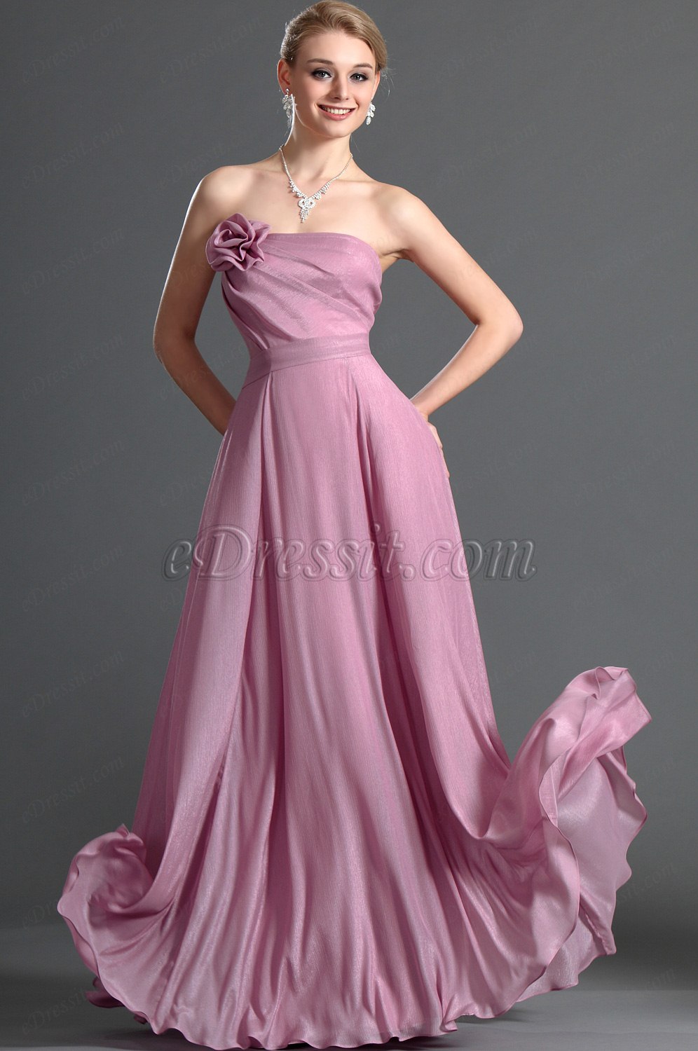 Sin Tirante Vestido de Dama de Honor