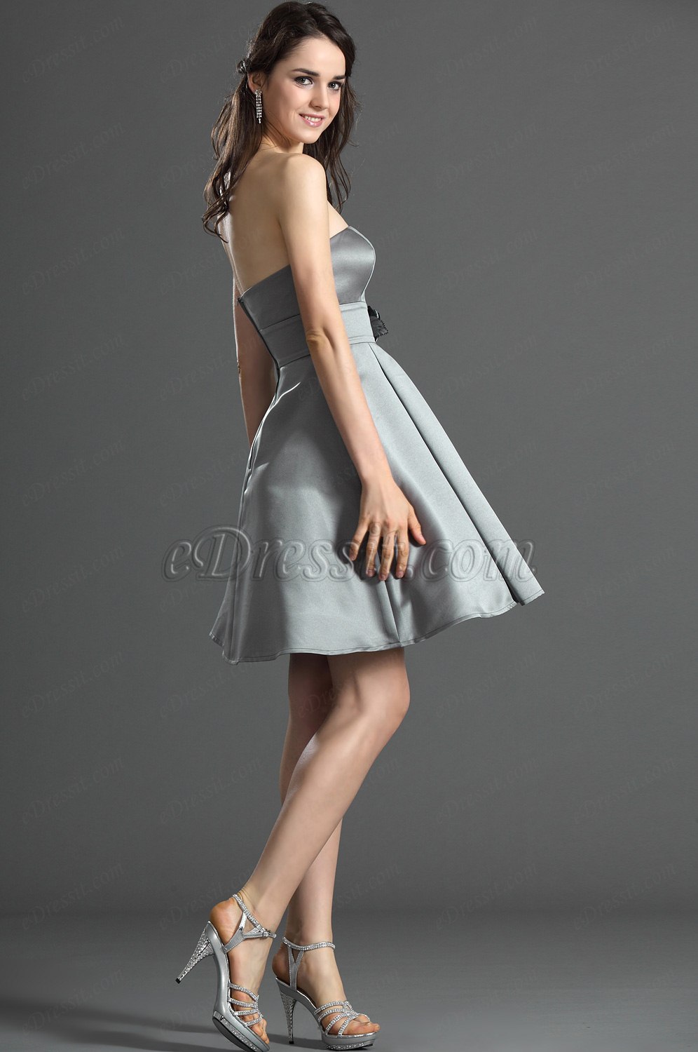 коктейльное платье/платье подружек невесты без бретелек