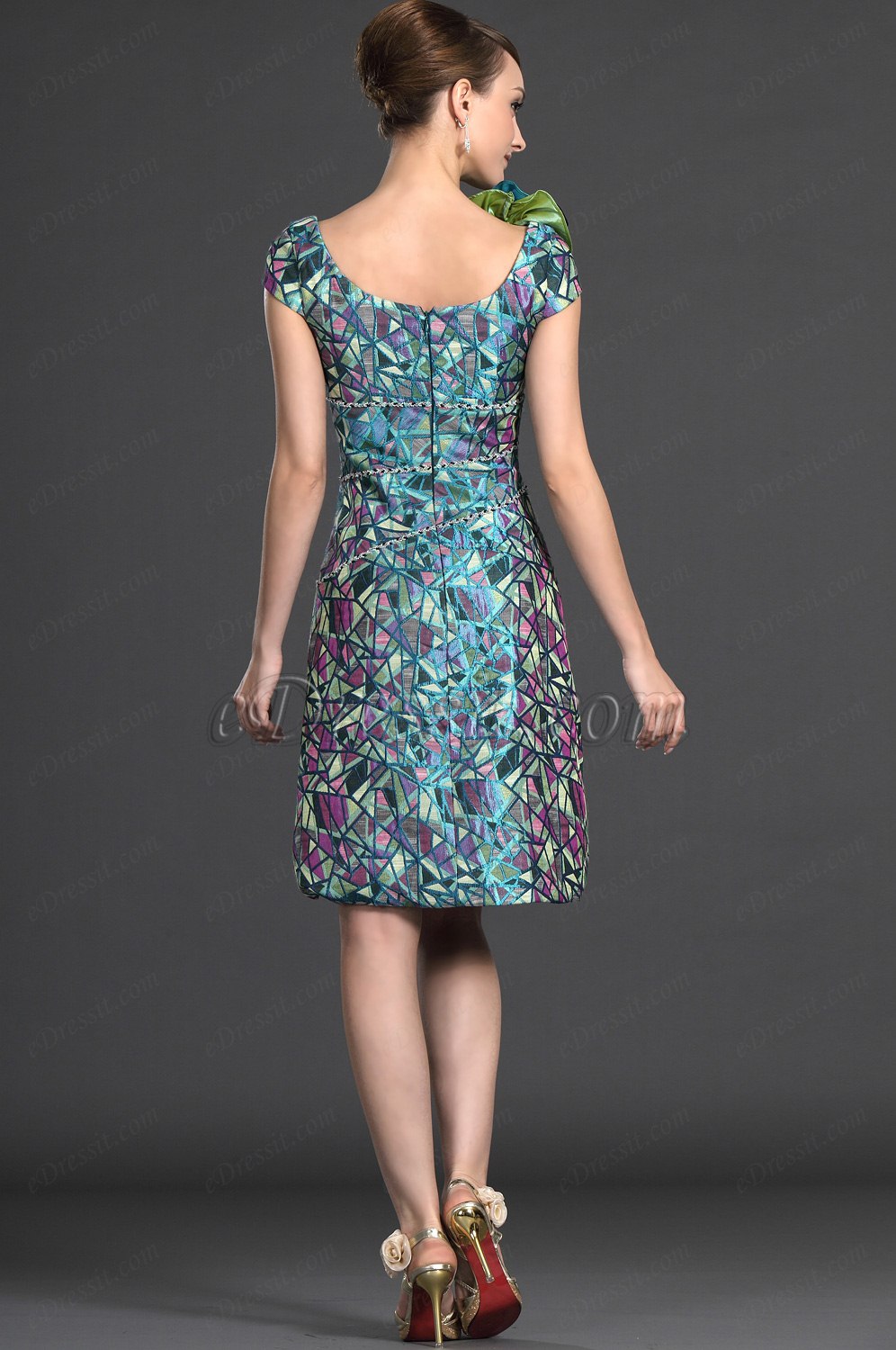 Charmante Fleurie Robe de journée