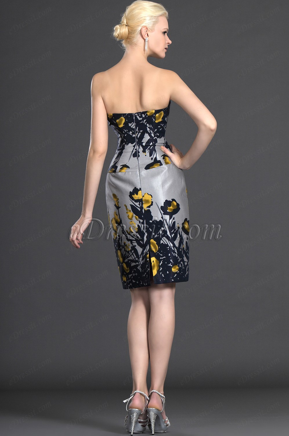 2012 New Arrival Two Pieces Gray Mother of the Bride Dress