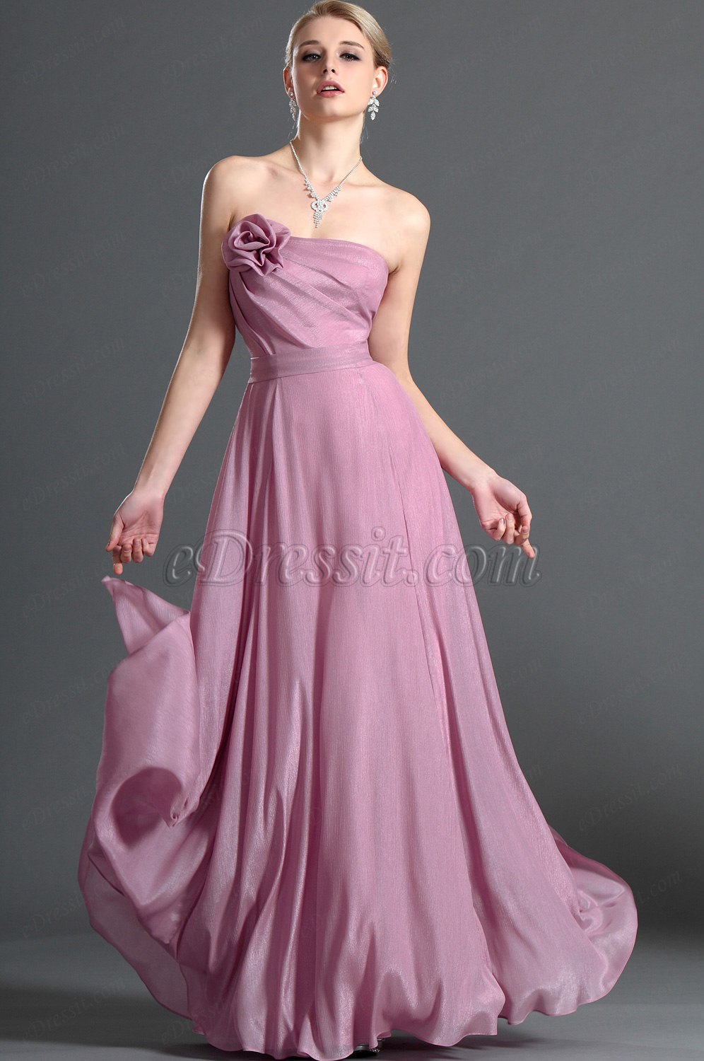 Sin Tirante Vestido de Dama de Honor