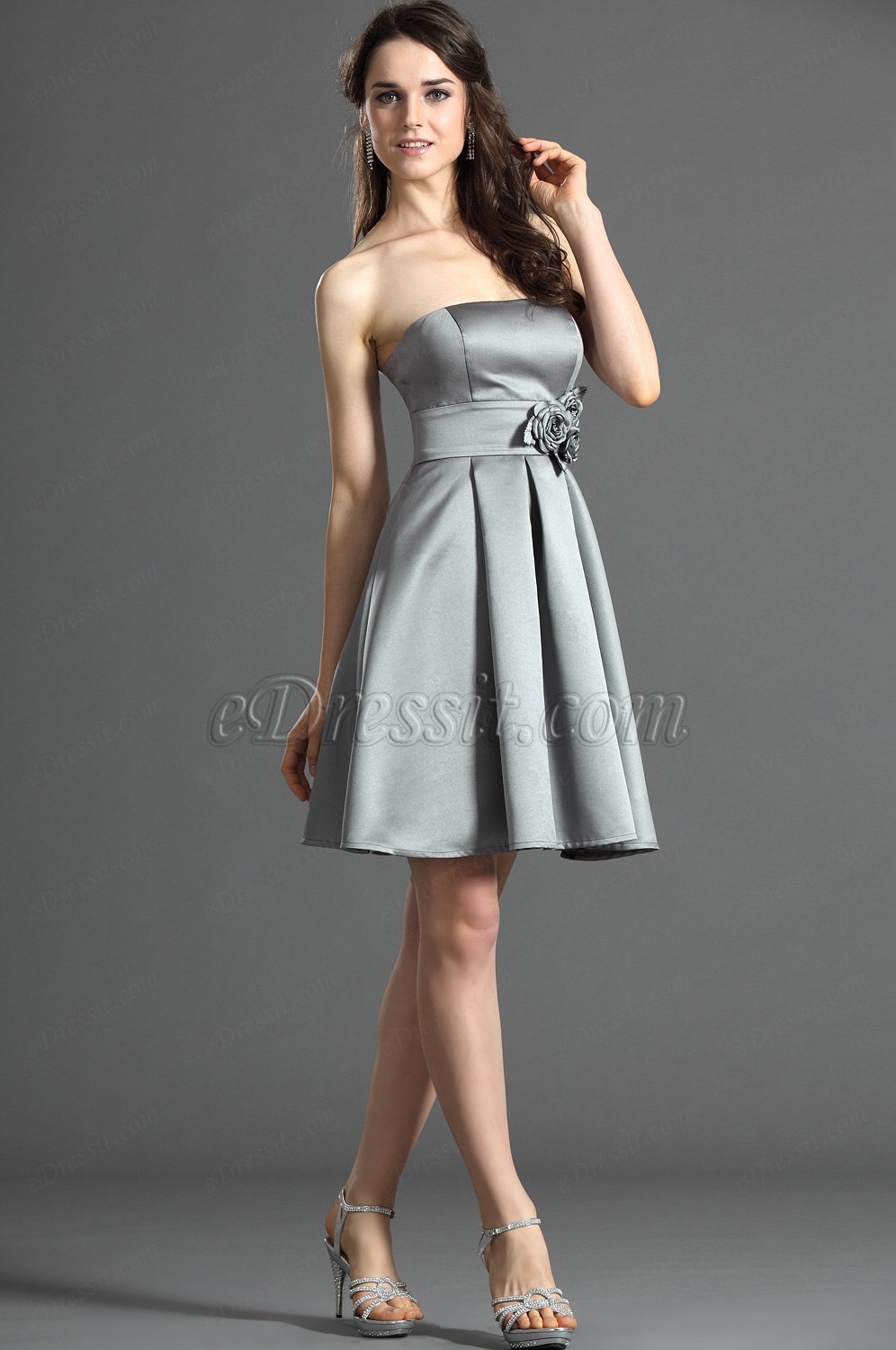 коктейльное платье/платье подружек невесты без бретелек