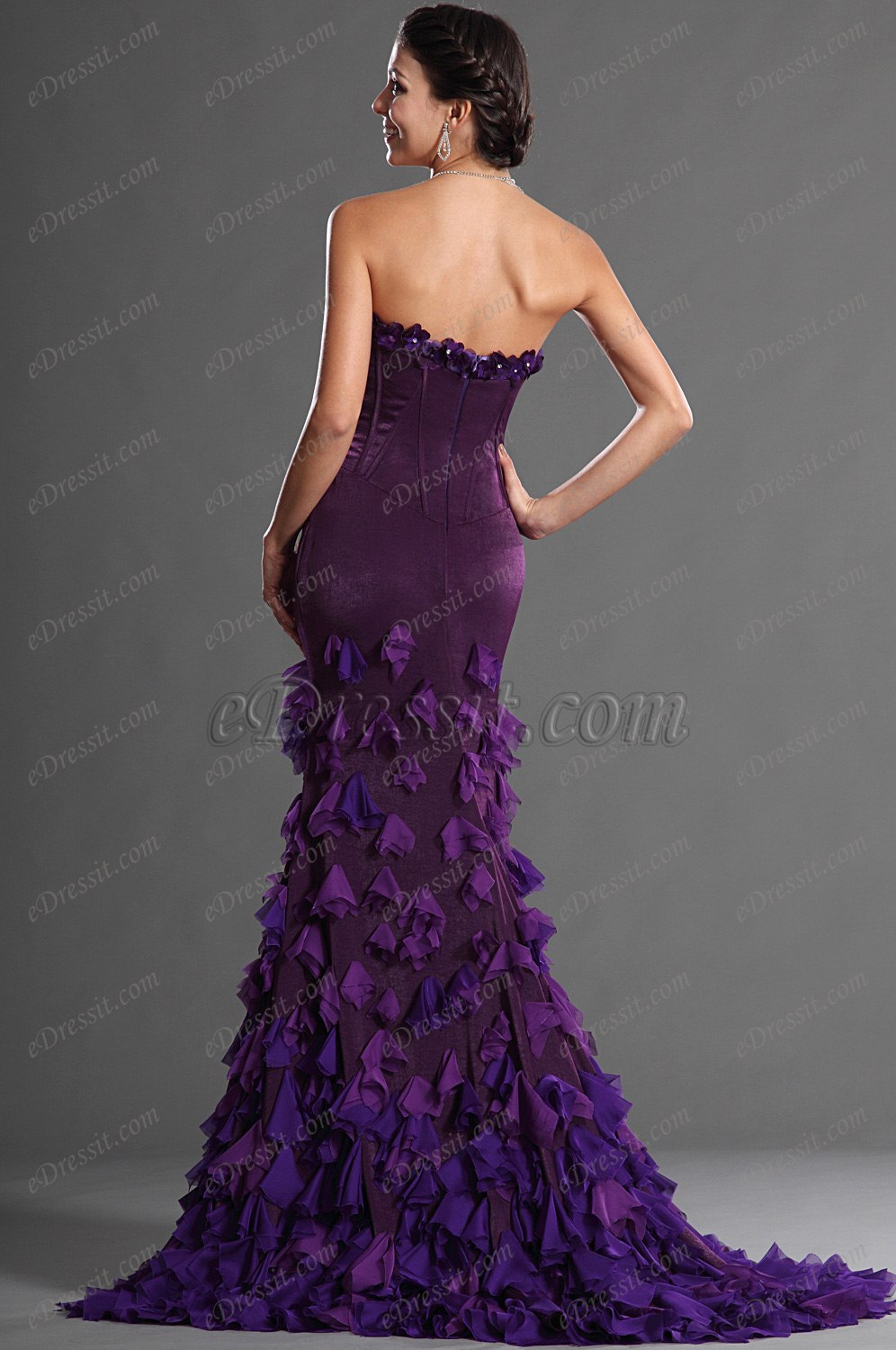 Sirène Style Robe de Soiree