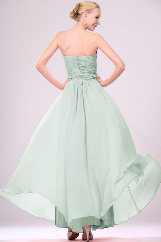 Clearance Sale ! strapless evening dress