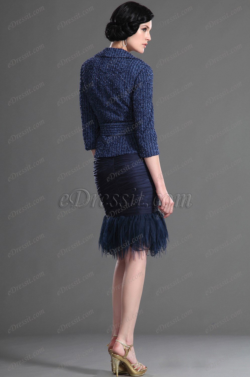 2012 новое плиссированное платье для дам / платье на каждый день