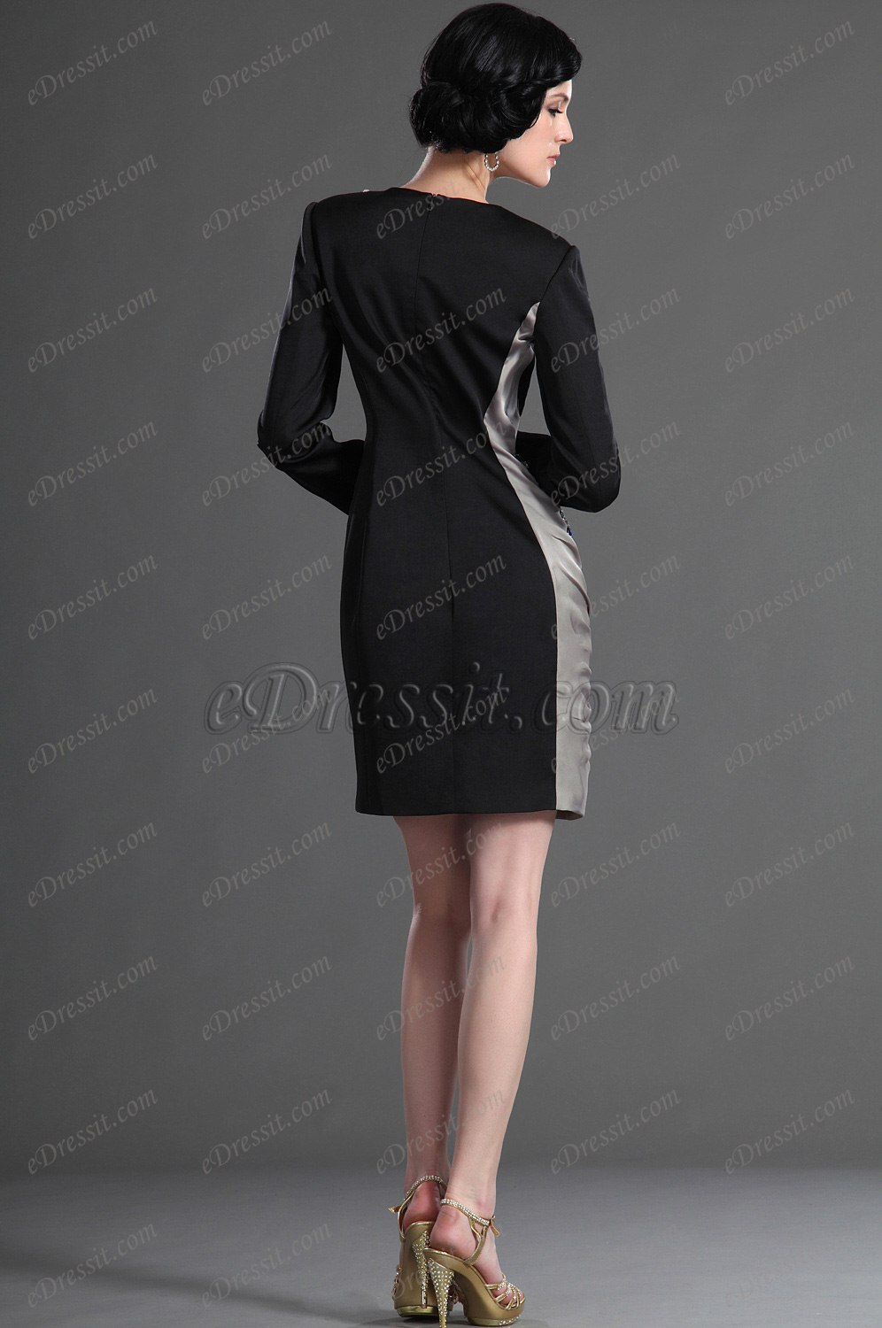 Wundeschön Lang Träger Cocktail Kleid /Arbeitkleid