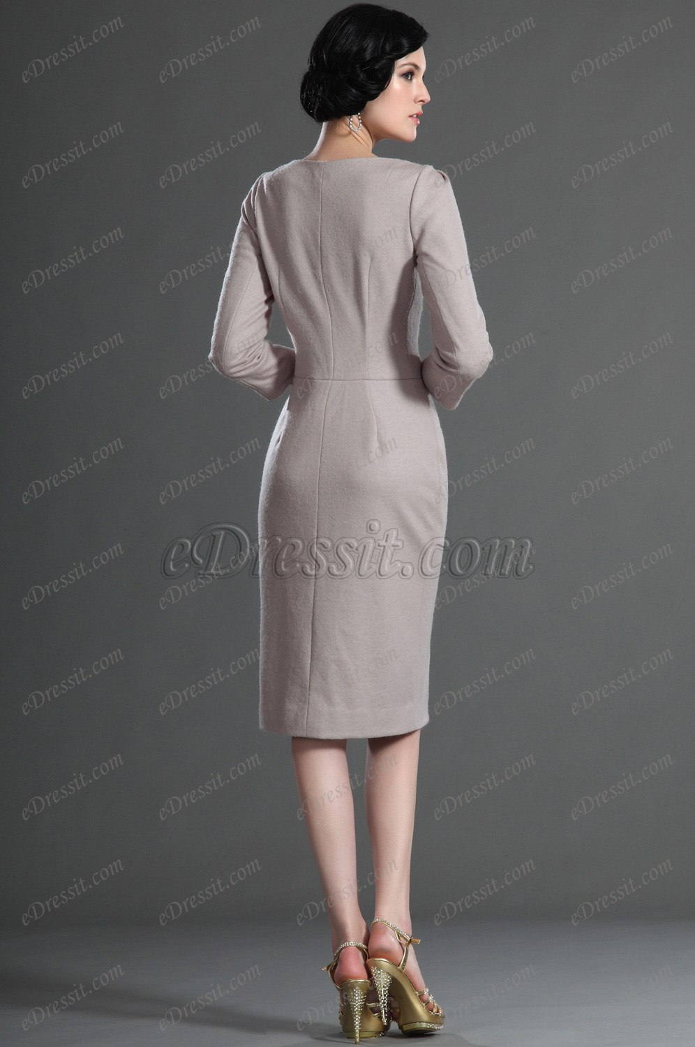 Elegant Tag Kleid Brautmutter Kleid