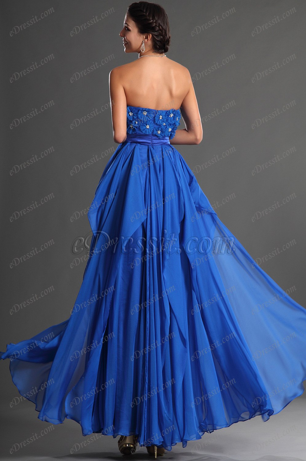 захватывающее прекрасное вечернее платье