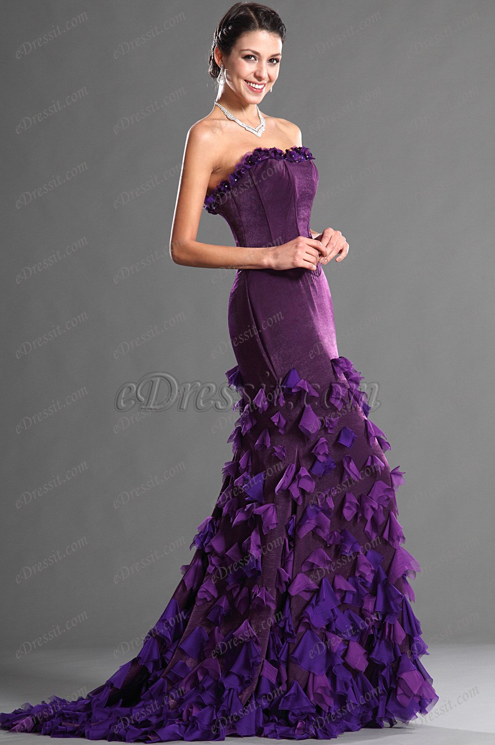 Sirène Style Robe de Soiree