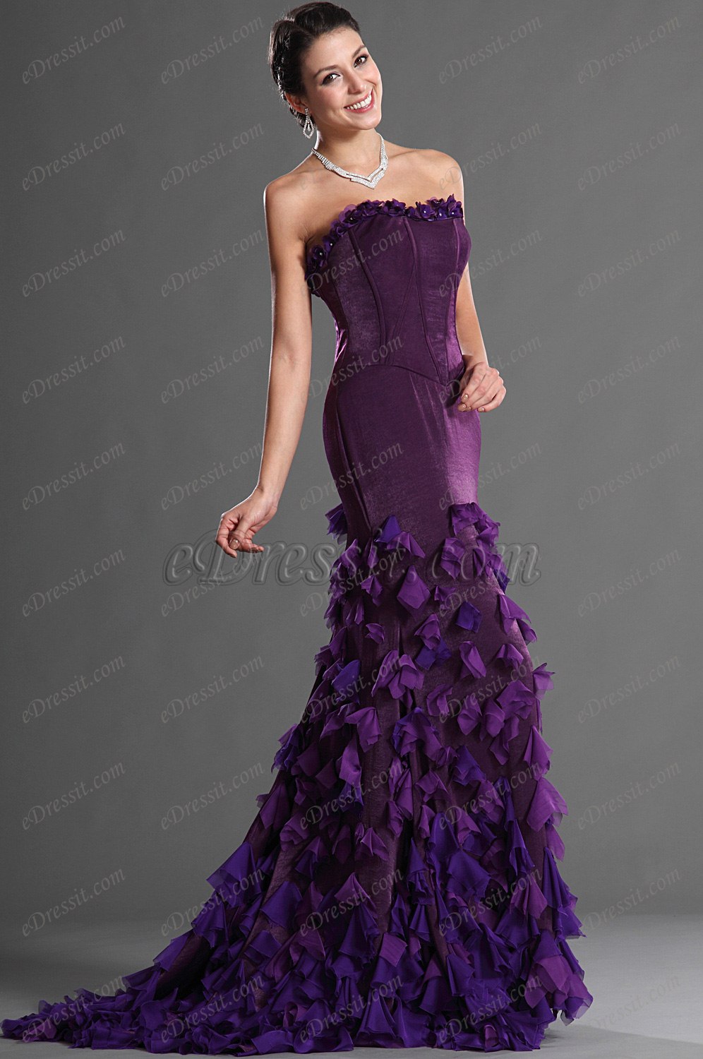 Sirène Style Robe de Soiree