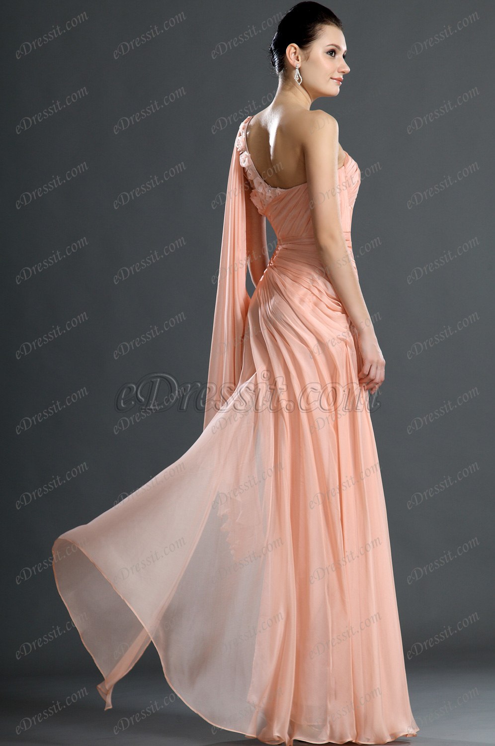 abulous Bretelle unique Robe de Soiree