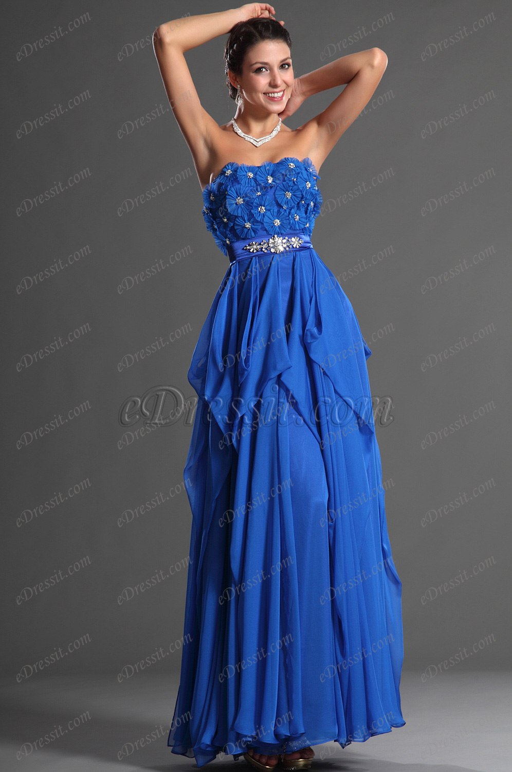 захватывающее прекрасное вечернее платье