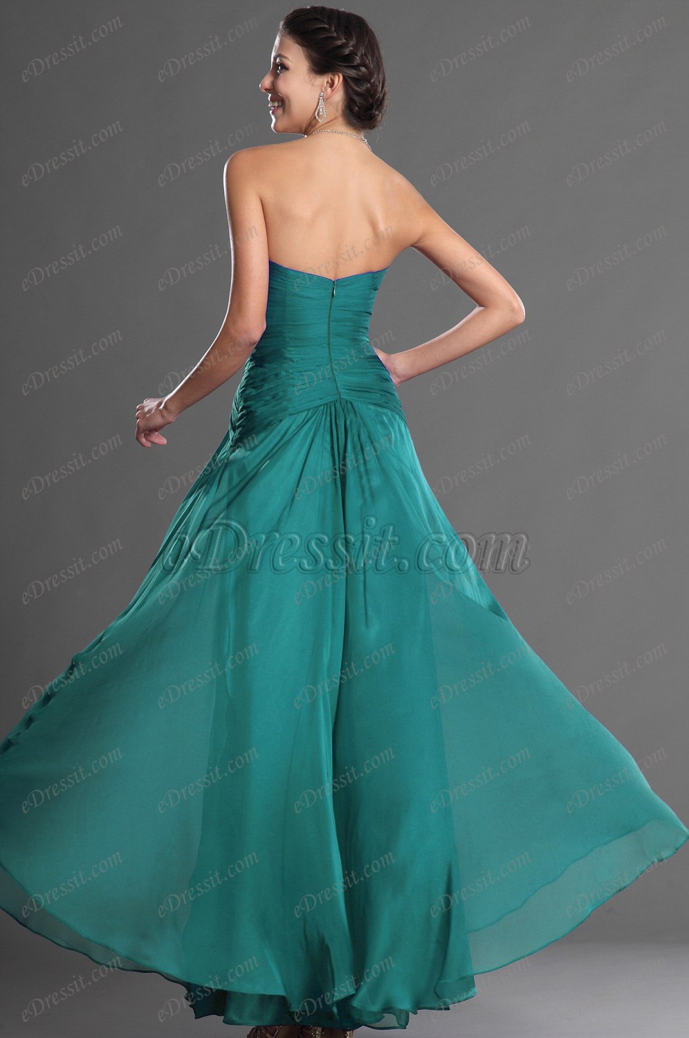 Clearance Sale ! Gorgeous Sweetheart Strapless Evening Dress