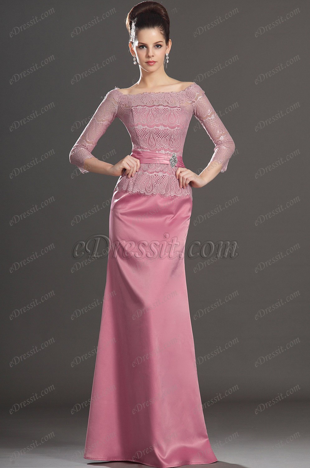 Artikel Schön Entfernt Schulter Brautmutter Kleid