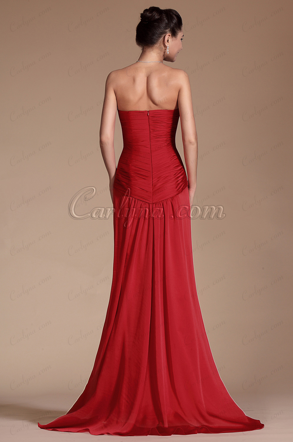 2014 Nouveauté Simple Encolure en Forme de Coeur Robe de Soirée