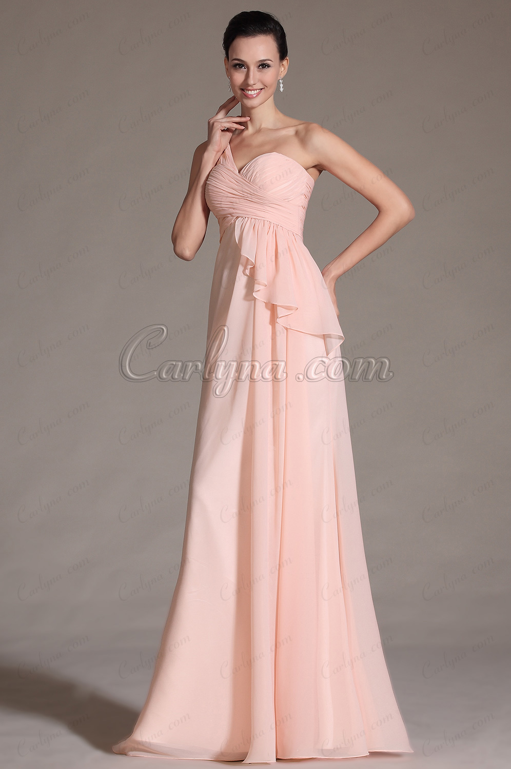 2014 Nouveauté Sweetheart Superbe Rose Robe de Soirée/Bal