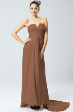 Clearance Sale!  Marron Evening Dress--Size UK12