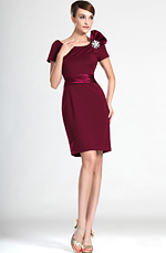 Graceful Short sleeves Mother of the Bride Dress