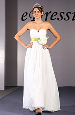 On Sale  Prom Gown Evening Dress without flower