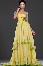 Nuevo Atractivo Solo hombro vestido de Noche Vestido de Fiesta