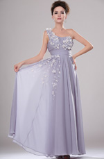 Clearance Sale ! One Shoulder Evening Dress