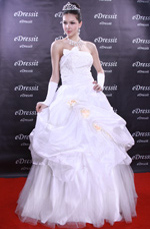 Christmas Discount 50% Off White Prom Gown Evening Wedding Dress